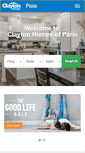 Mobile Screenshot of claytonparis.com